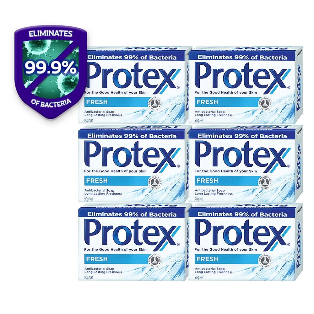 Protex Fresh Antibacterial Soap 90g Pack of 6 Shopee Philippines
