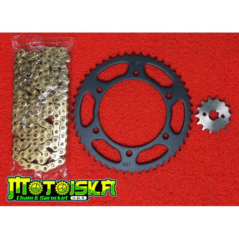 YAMAHA R15 v3, MT 15 Chain & Sprocket Set | Shopee Philippines