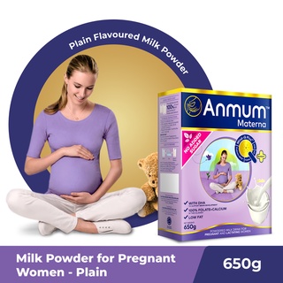 Anmum Materna Milk Powder Plain NO ADDED SUGAR 650G