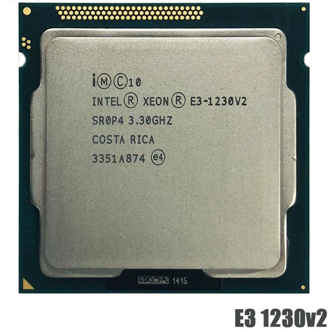 Intel Xeon 1230 V2 1230v2 1230 V2 3 3 Ghz Quad Core Cpu Processor 8m 69w Lga 1155 Shopee Philippines