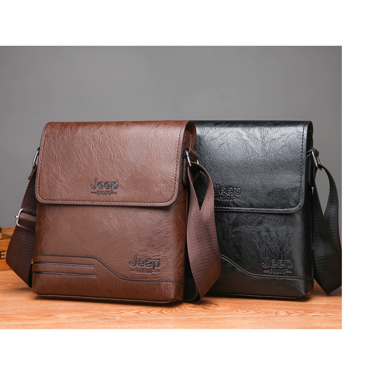 jeep leather messenger bag