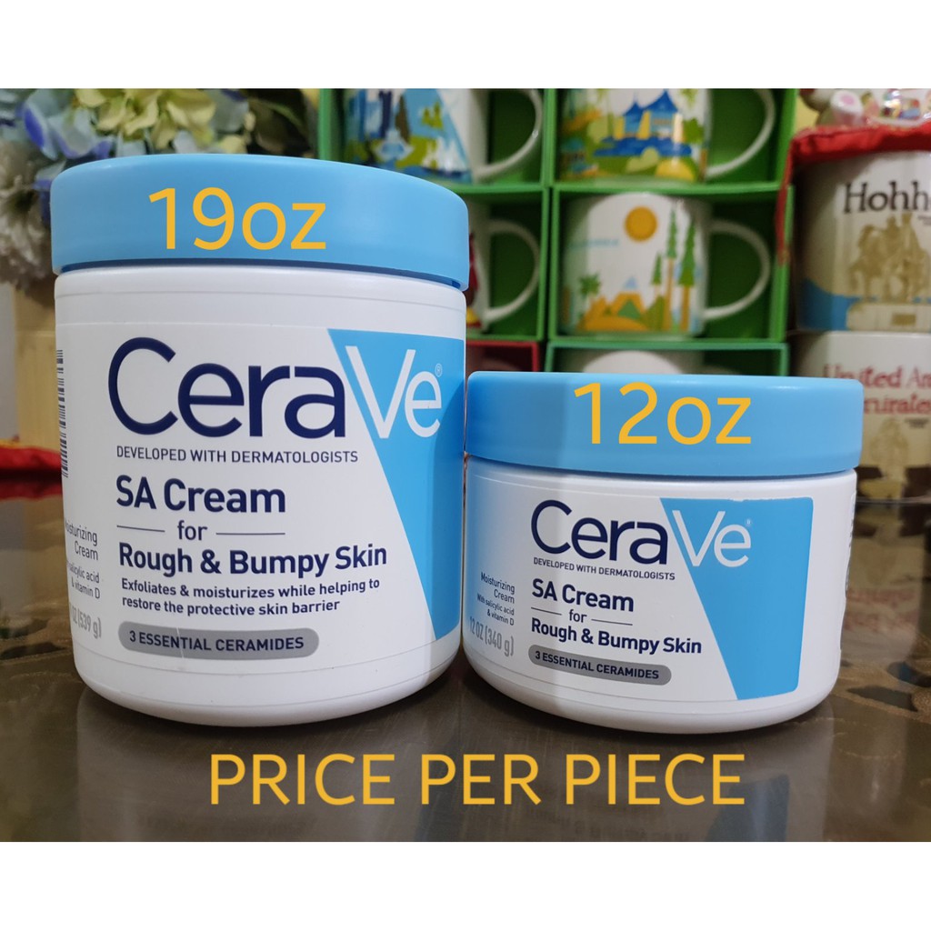 cerave sa cream for rough and bumpy skin