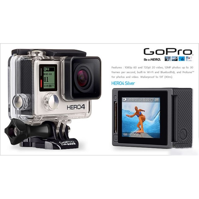 Gopro Hero4 Silver Camera Prices And Online Deals May 21 Shopee Philippines