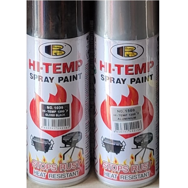 Bosny High Temperature Hi Temp Resistant Up To F Spray Paint Colors Sold Per Color