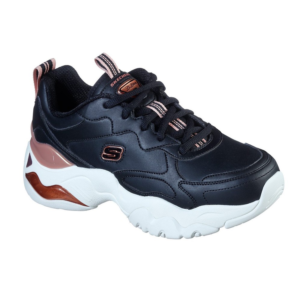 skechers womens rose gold