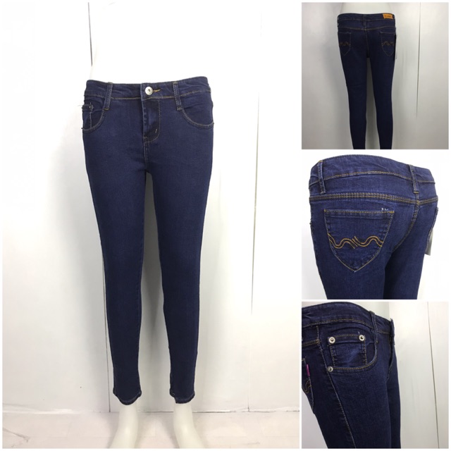 navy blue skinny jeans