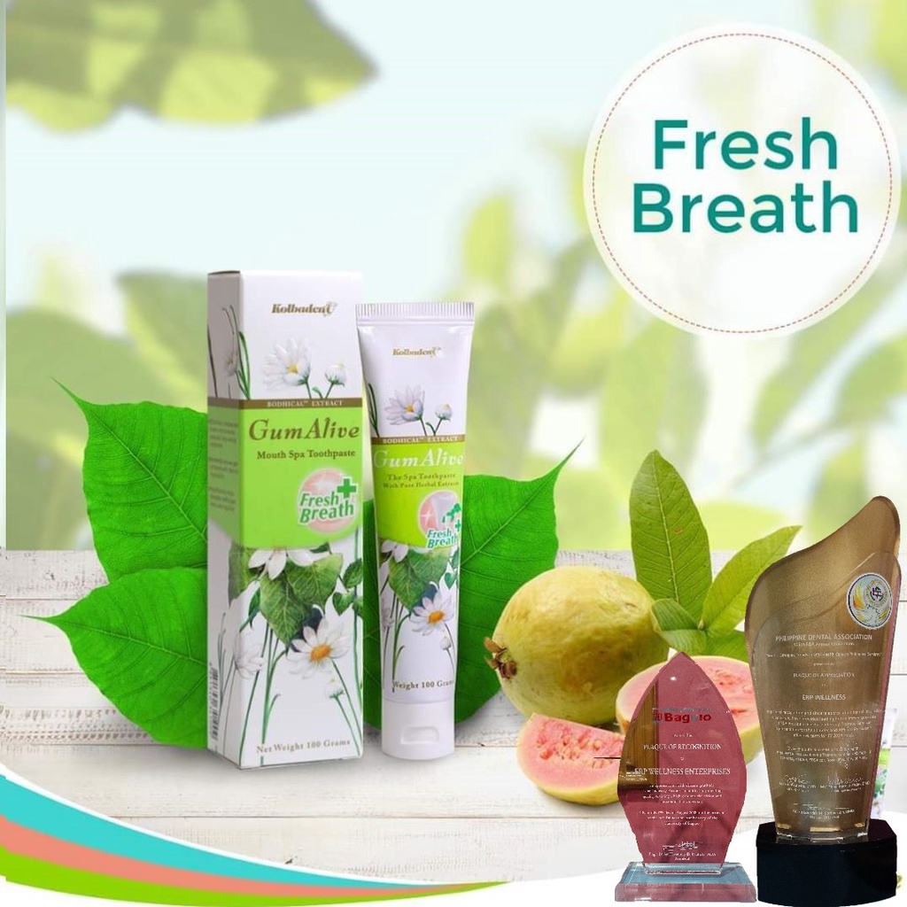 GUM ALIVE TOOTHPASTE ( FRESH BREATH 100G) Shopee Philippines