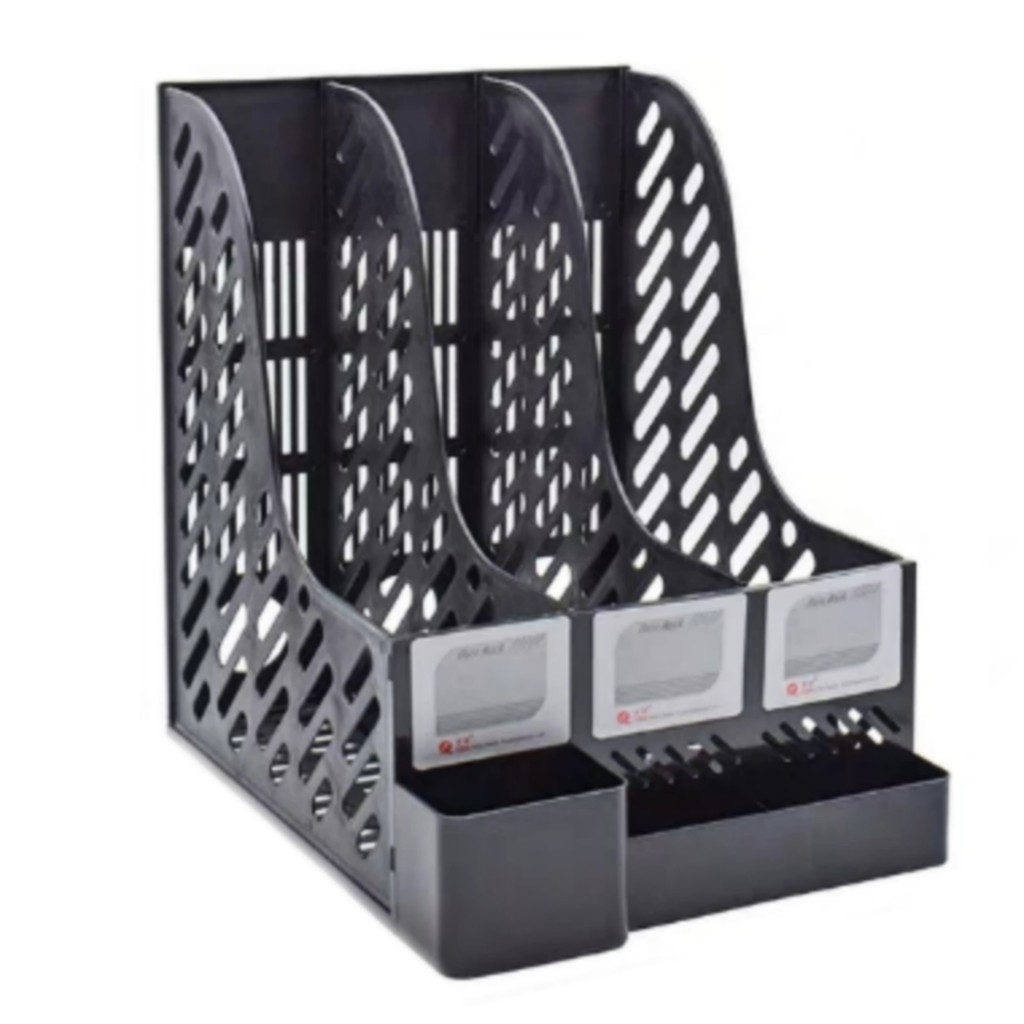 MULTILAYER PLASTIC BOOK STAND with ORGANIZER Shopee Philippines