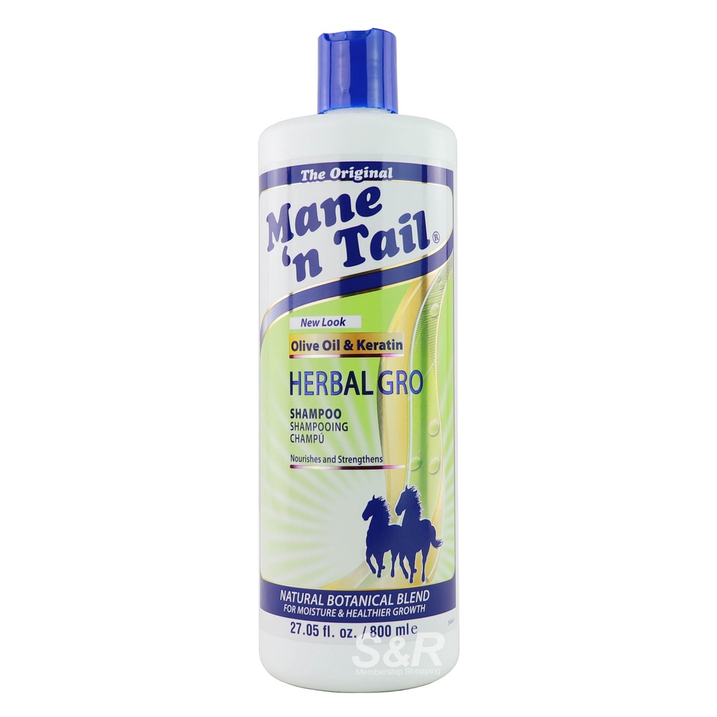 Mane 'N Tail Herbal Gro Nourishing Shampoo 800mL Shopee Philippines