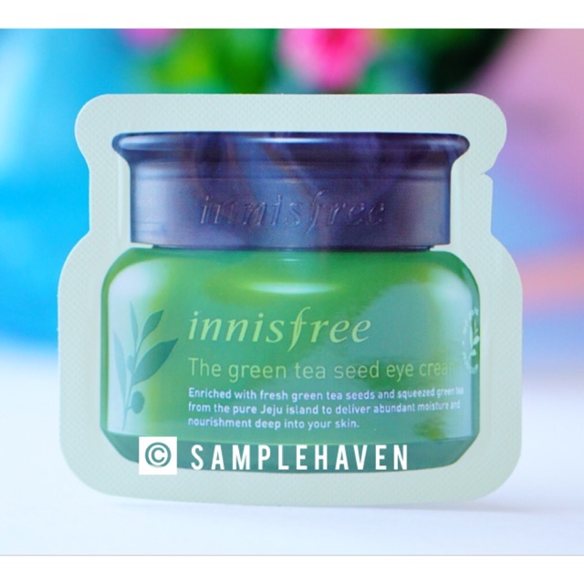 Innisfree (Eye Cream) The Green Tea Seed 1ml sample Shopee Philippines