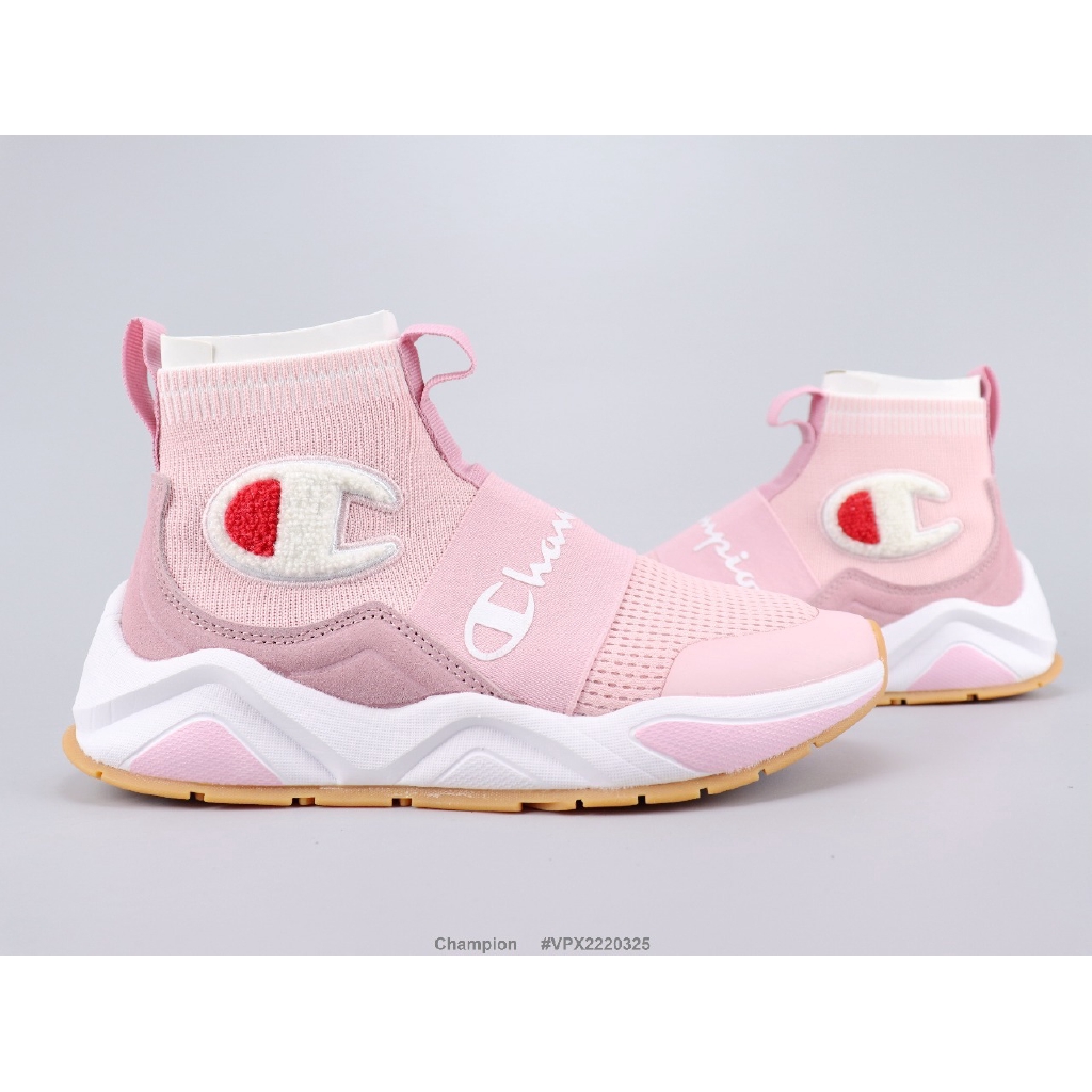 peach champion shoes