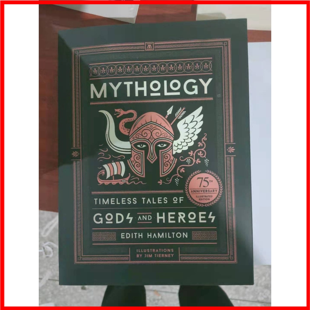 Mythology Timeless Tales of Gods And Heroes, 75th Anniversary Illustrated Edition【paperback