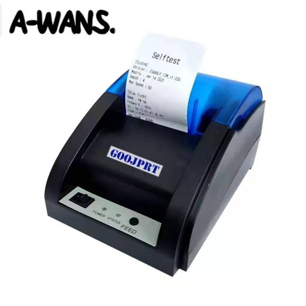 Thermal Receipt Mini printer JP58H (Bluetooth + Usb Connection