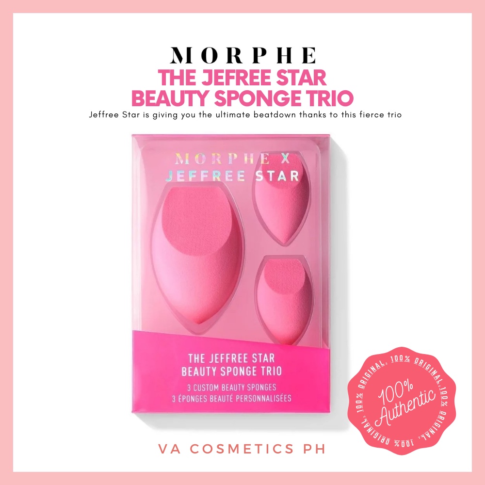 MORPHE The Jeffree Star Beauty Sponge Trio | Shopee Philippines