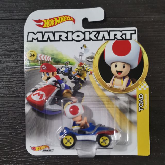 mario kart hot wheels toad