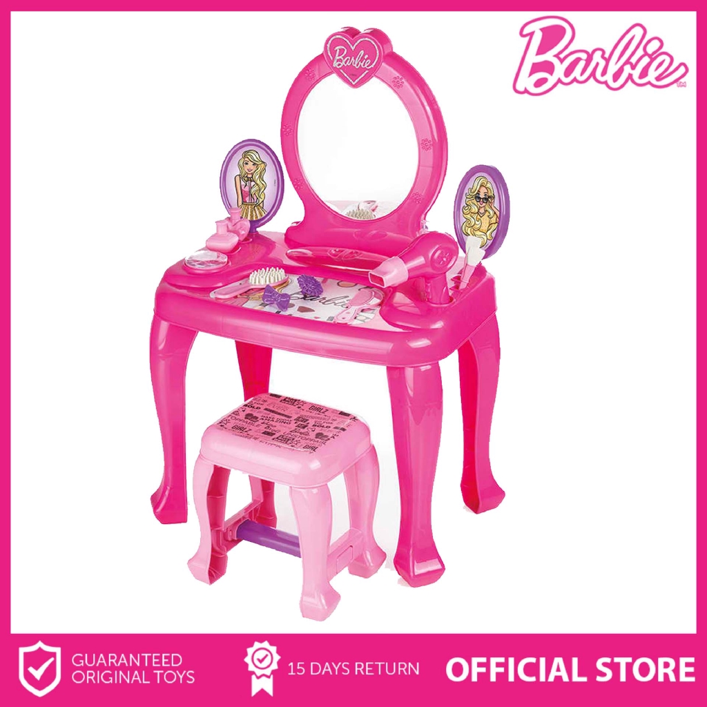 barbie vanity playset