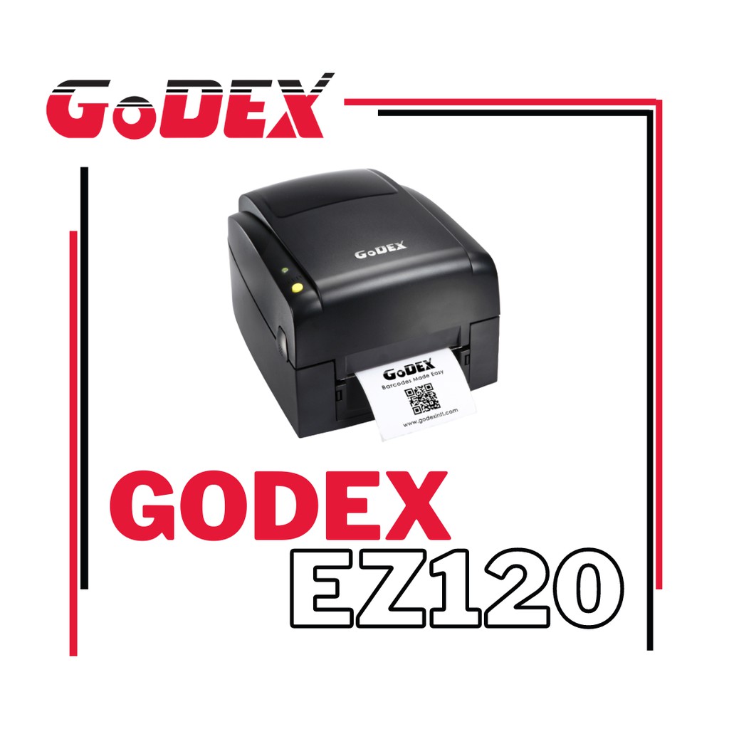 shipping label printer / Godex EZ120 / direct thermal label printer
