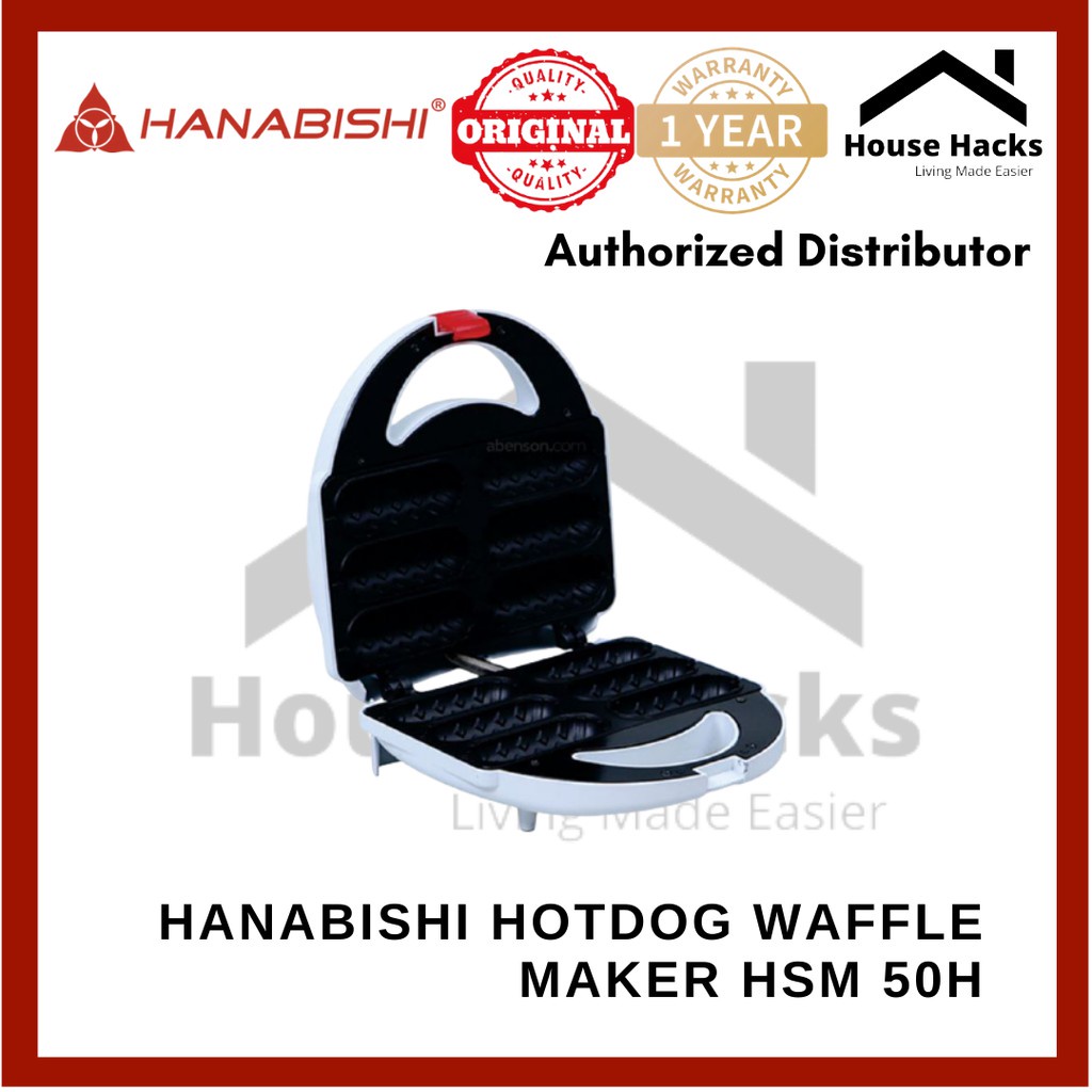 Hanabishi Hotdog Waffle Maker HSM 50H (House Hacks) Shopee Philippines