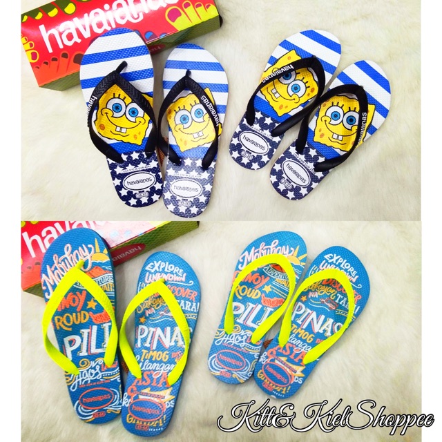 havaianas spongebob