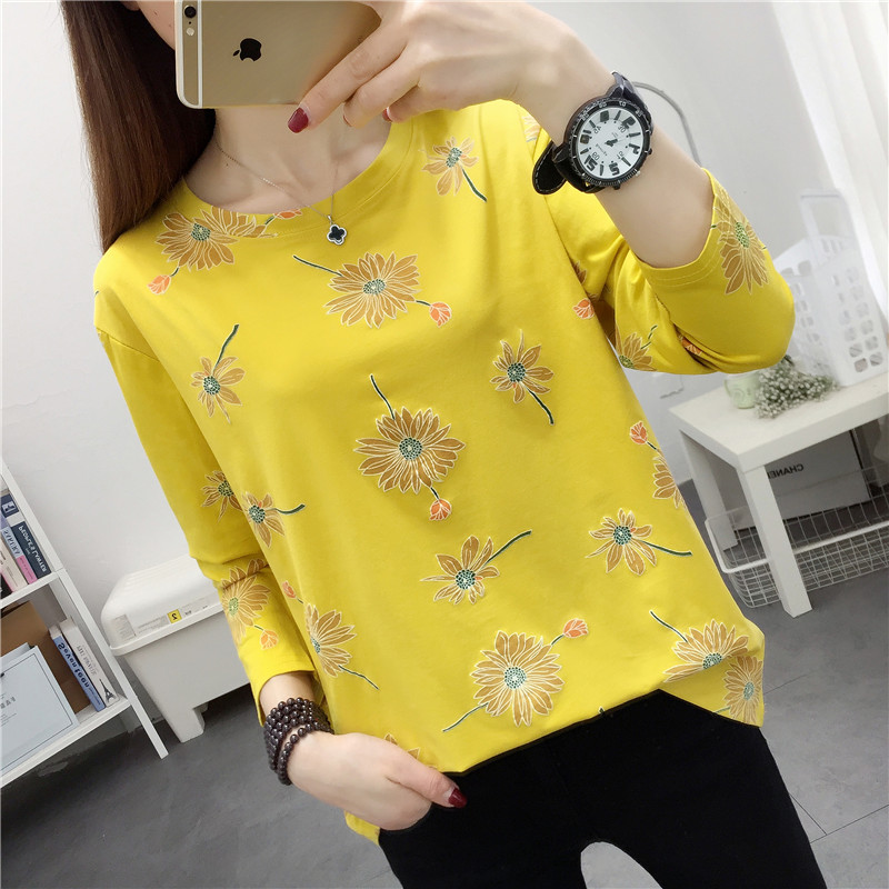 yellow casual tops