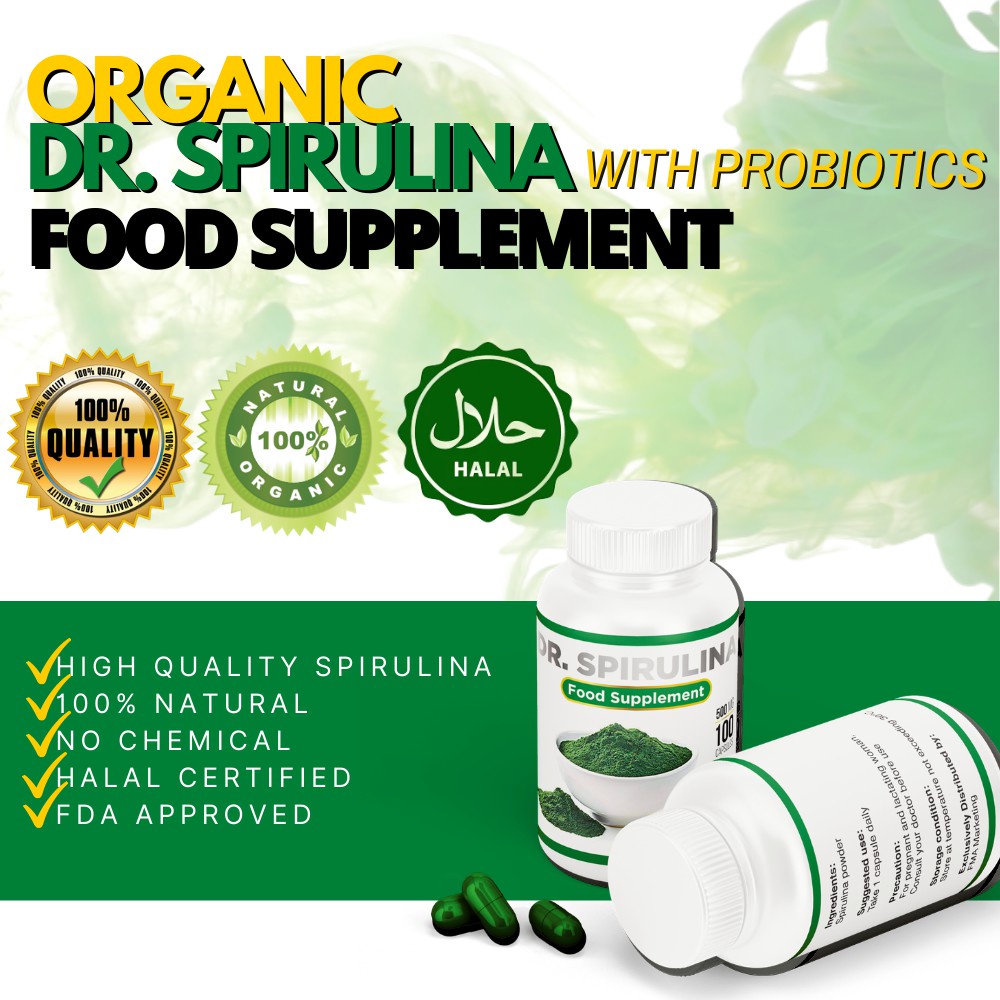 Health & Personal Care Doctor Spirulina With Probiotics All Natural For