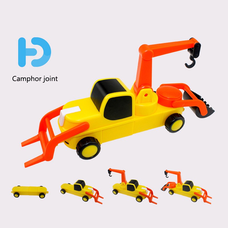 magnetic blocks car