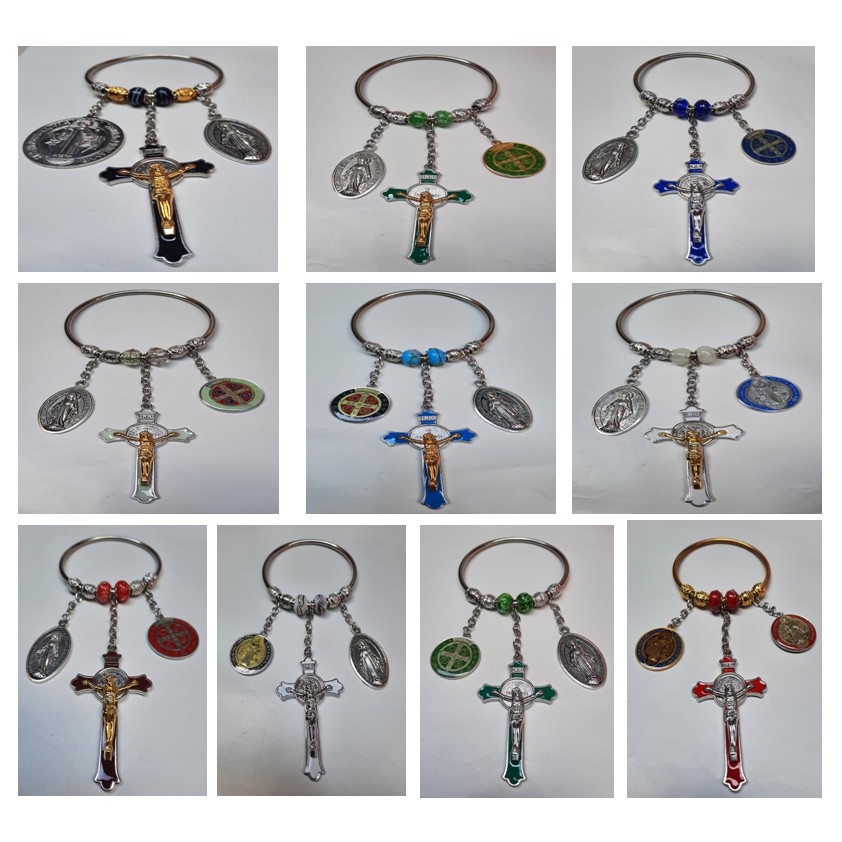 SAINT BENEDICT RELIGIOUS DOOR HANGER / CHIMES Shopee Philippines