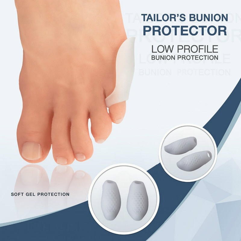 Silicone foot care little toe hallux valgus foot therapy toe separator