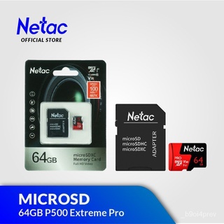 Карта памяти netac p500 extreme pro