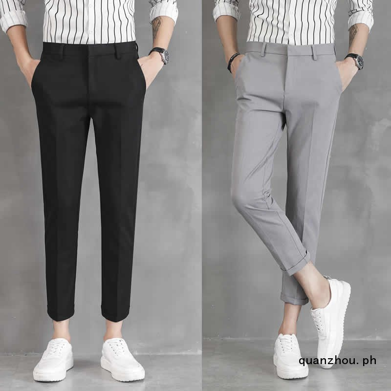 grey work pants mens