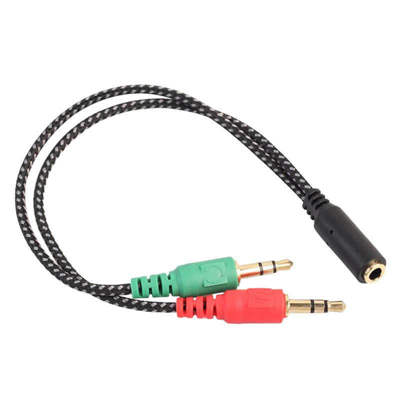 headphone splitter for computer 3.5 mm