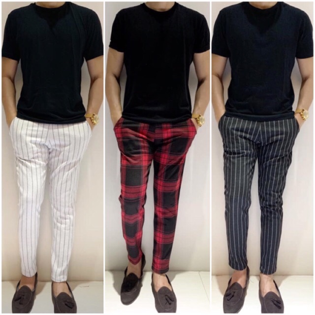 plaid pants mens for sale
