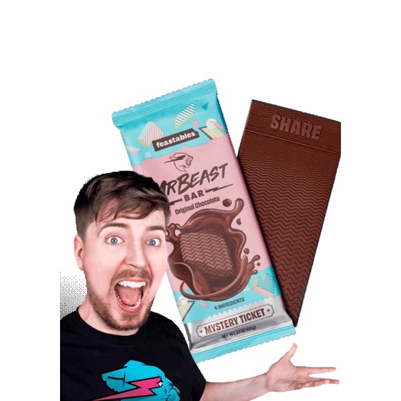 Feastables Mr. Beast Chocolates(With New Flavors) Shopee Philippines