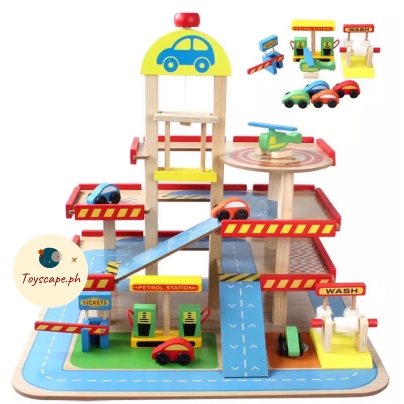 car parking toy set