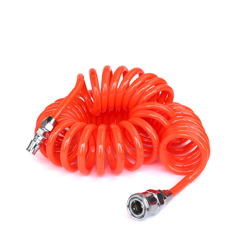 8*5mm OD*ID Polyurethane Spiral PU Spring Tube Air Compressor Hose