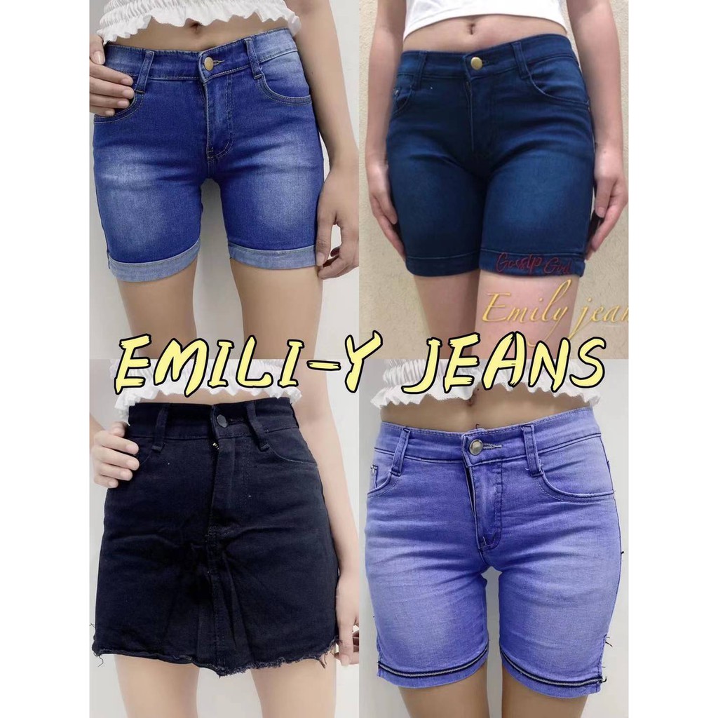 New style denim shorts for Ladies | Shopee Philippines