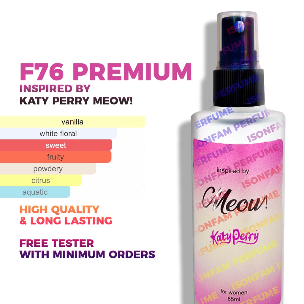 Katy Perry MEOW Perfume Inspired Scent Oilbase LongLasting 85ml Bottle ...