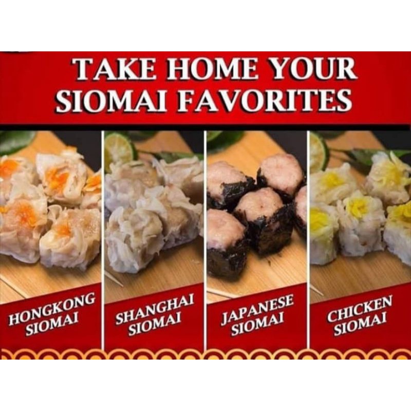 Siomai King Japanese Hongkong Shanghai Chicken 40 Pcs Shopee