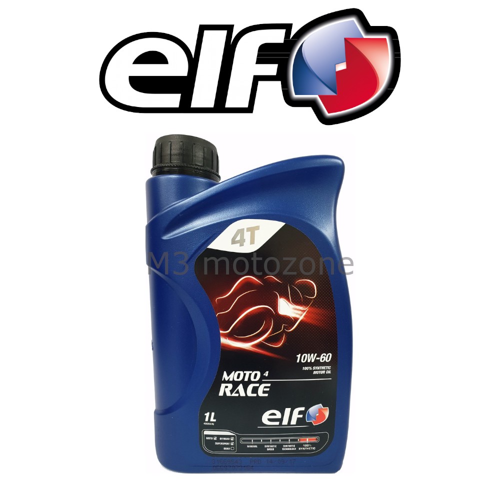 Elf Race 10w 60 Fully Synthetic Motorcycle Oil Shopee Philippines