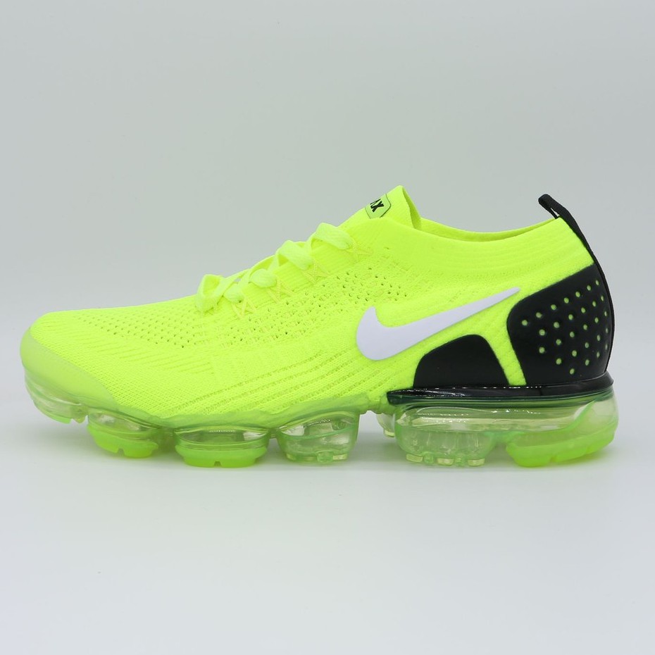 vapormax flyknit neon green