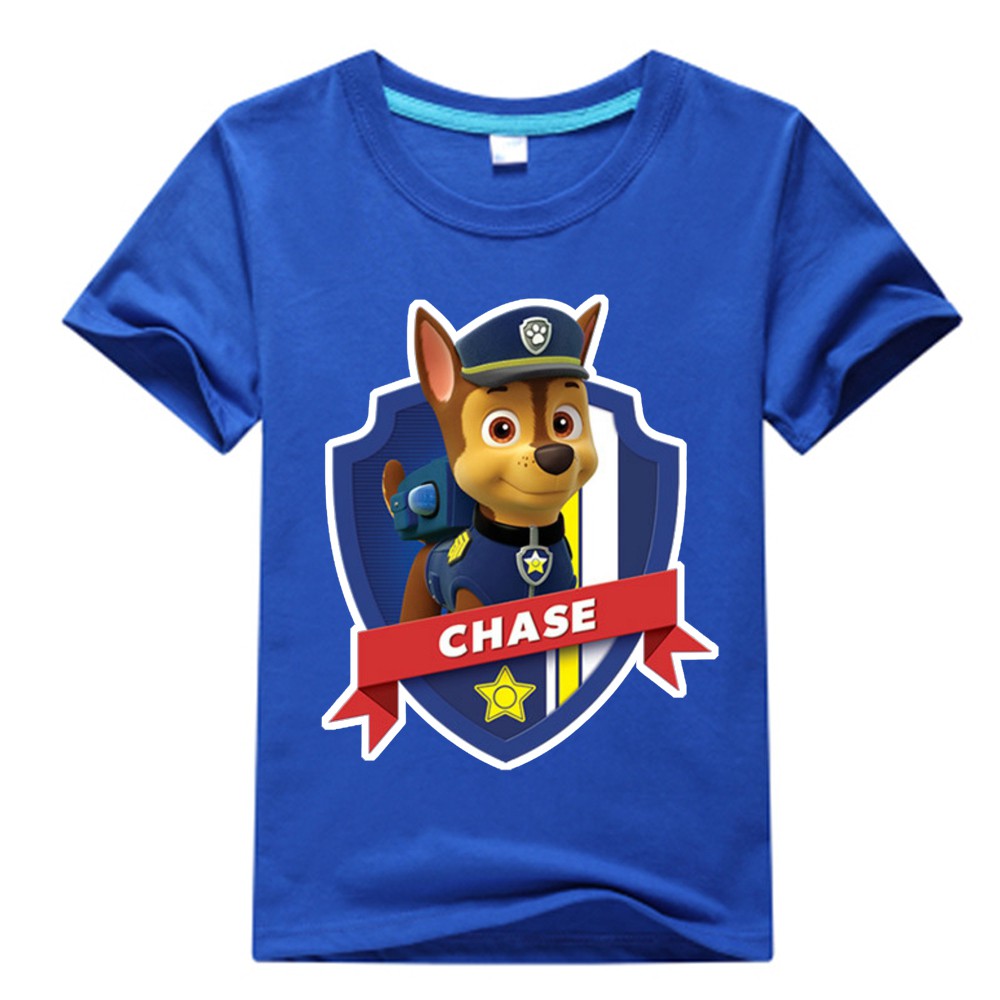 paw patrol t shirt chase