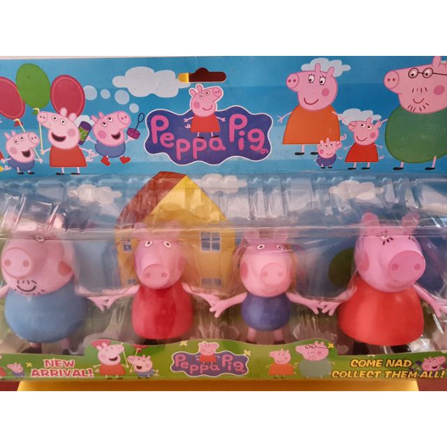 peppa pig family set