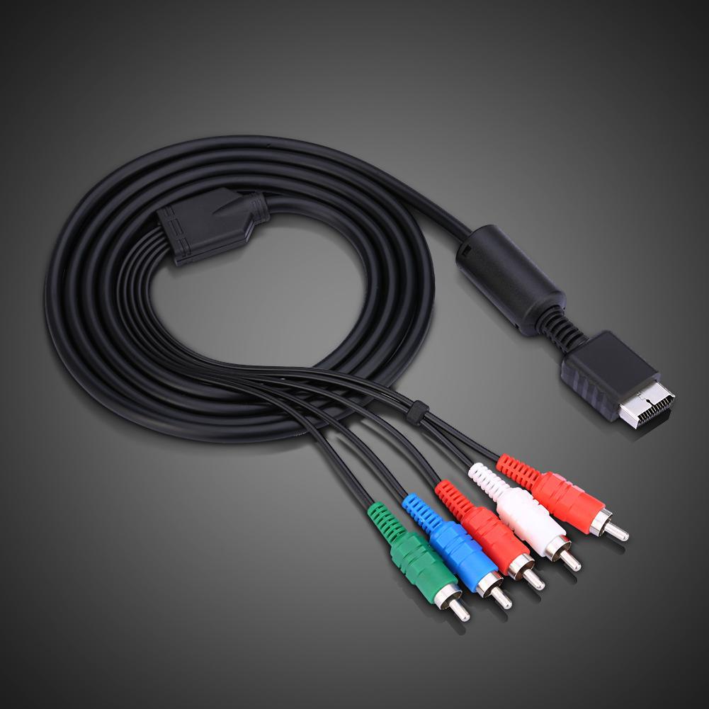 [Ready Stock] AV Multi Out to Component Video/Audio Cable Cord For PS2