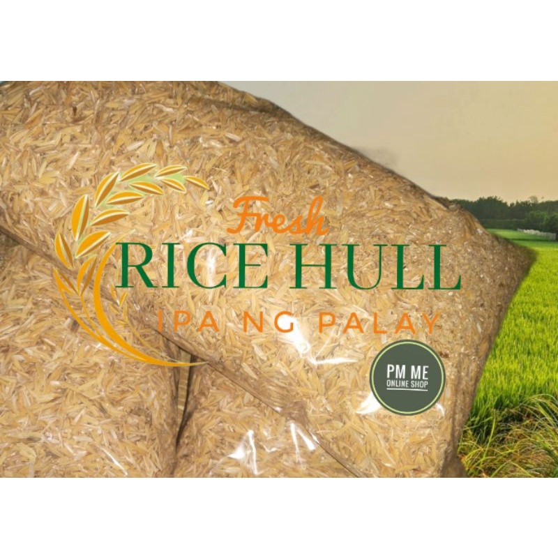 Rice hull/ipa ng palay ( 1 kilo) Shopee Philippines