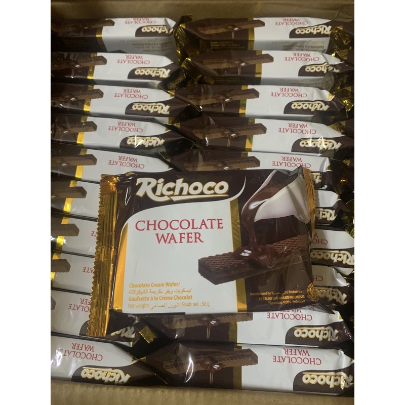 Richoco Chocolate Wafer _ Calories in Nabati Chocolate Wafer by Richoco ...