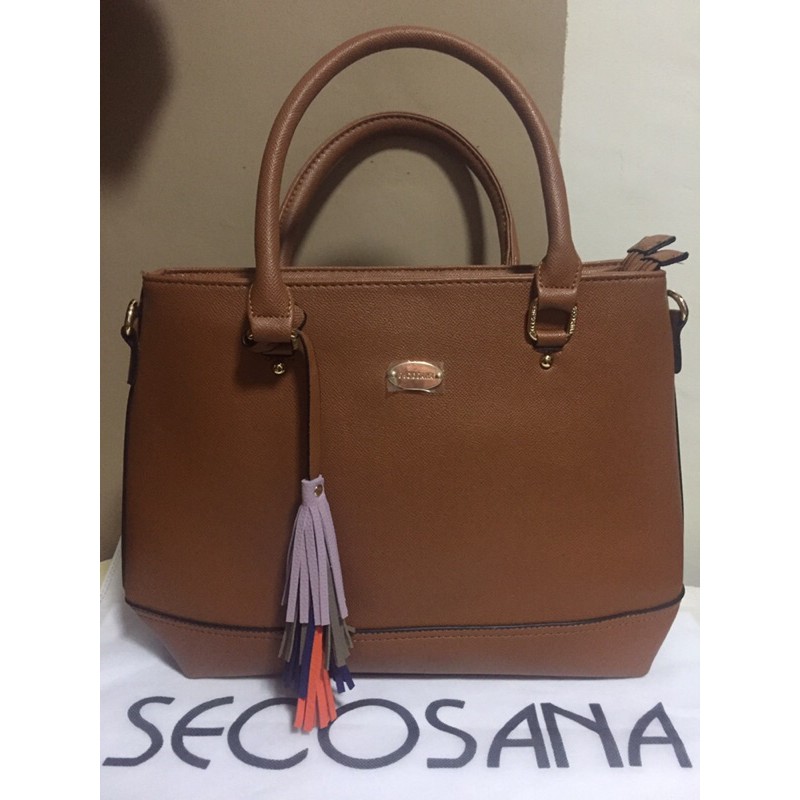 secosana sling bag brown