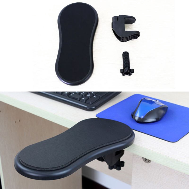 Black Rotating Computer Arm Support,Computer Arm Rest Support for Desk and Chair,Wrist Rest Support for Keyboard Armrest Extender Rotating Mouse Pad Holder for Table Chair Office Black Rotating Computer Arm Support,Computer Arm Rest Support for Desk and Chair,Wrist Rest Support for Keyboard Armrest Extender Rotating Mouse Pad Holder for Table Chair Office