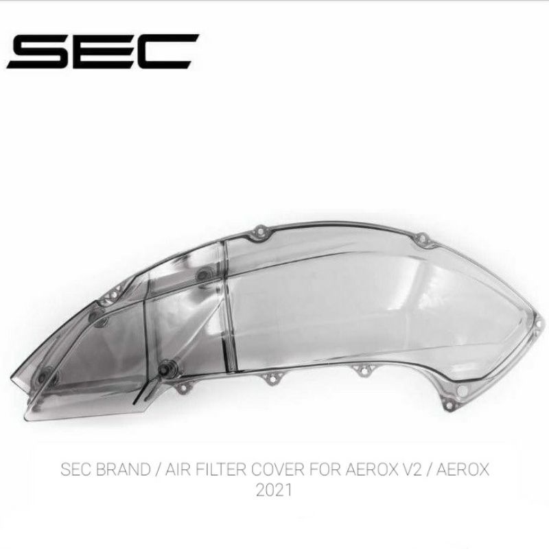 (SMOKE) SEC AIR FILTER COVER FOR AEROX V2 / AEROX 2021 presyo ₱1,150