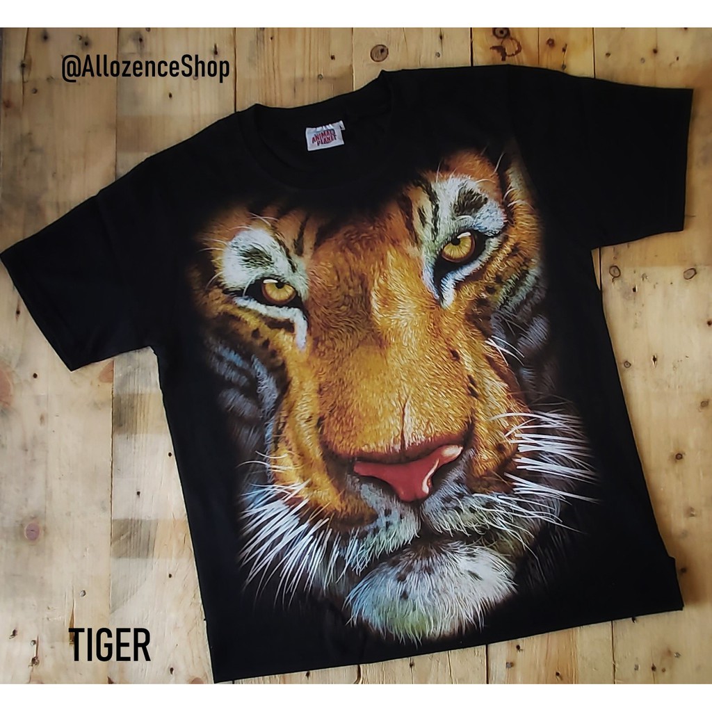 Animal Planet T-Shirt from Thailand (Unisex) Tiger | Shopee Philippines
