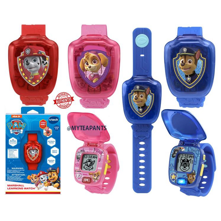 paw patrol watch vtech